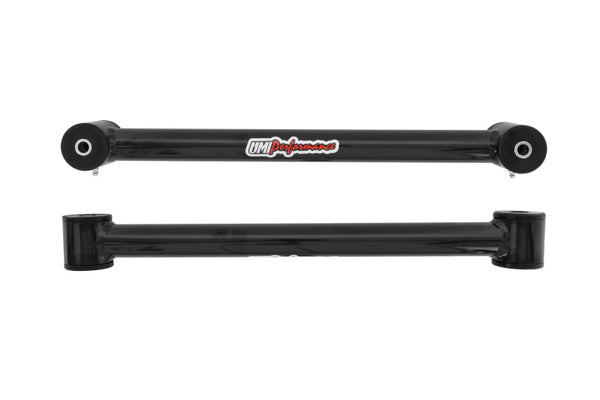 UMI Performance 82-02 GM F-Body Tubular Non-Adjustable Lower Control Arms - Bull Strap