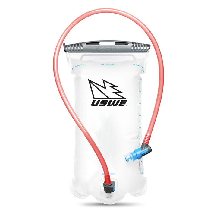 USWE Elite Hydration Bladder Plug-N-Play Tube Hydraflex - 1.5L - Bull Strap