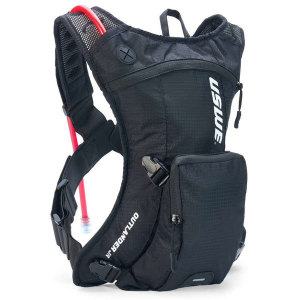 USWE Outlander Jr Hydration Pack 3L - Carbon Black - Bull Strap