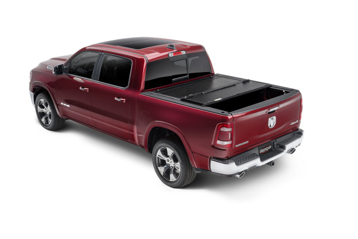 UnderCover 02-18 Dodge Ram 1500 (w/o Rambox) (19-20 Classic) 6.4ft Flex Bed Cover - Bull Strap