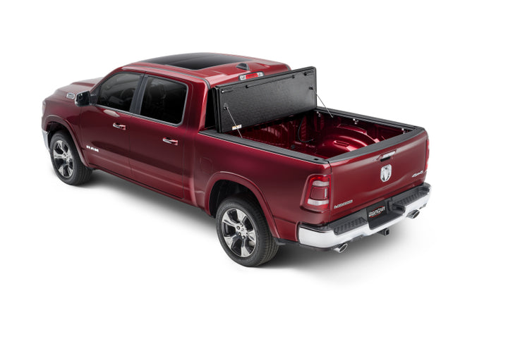 UnderCover 02-18 Dodge Ram 1500 (w/o Rambox) (19-20 Classic) 6.4ft Flex Bed Cover - Bull Strap