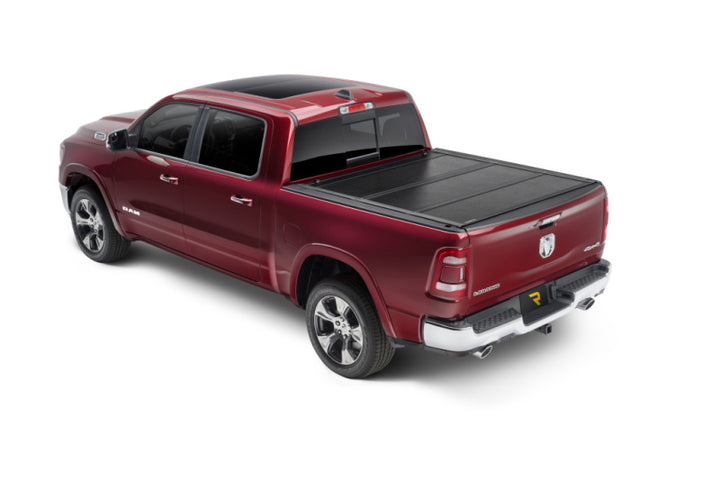 UnderCover 02-18 Dodge Ram 1500 (w/o Rambox) (19-20 Classic) 6.4ft Flex Bed Cover - Bull Strap