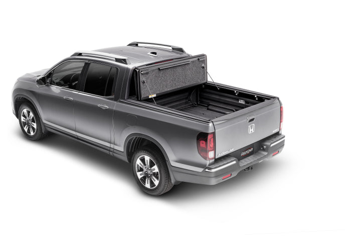 UnderCover 17-20 Honda Ridgeline 5ft Ultra Flex Bed Cover - Bull Strap