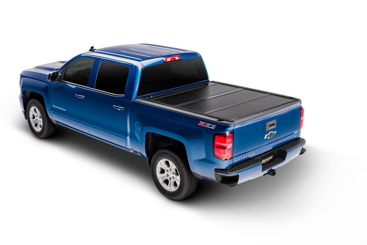 UnderCover 19-20 Chevy Silverado 1500 (w/ or w/o MPT) 5.8ft Flex Bed Cover - Bull Strap