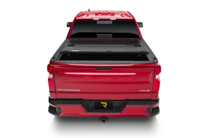 UnderCover 19-20 Chevy Silverado 1500 (w/ or w/o MPT) 5.8ft Flex Bed Cover - Bull Strap