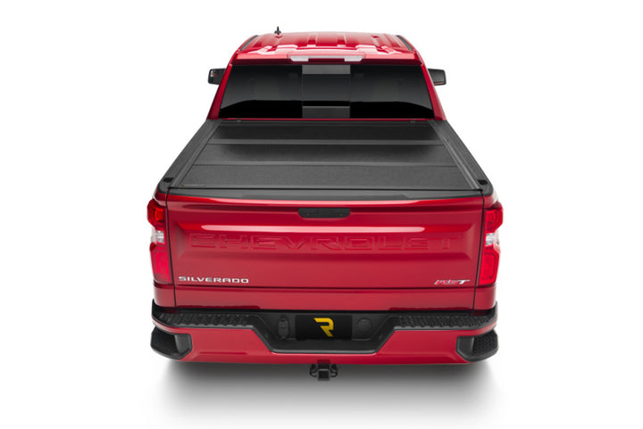 UnderCover 19-20 Chevy Silverado 1500 (w/ or w/o MPT) 5.8ft Flex Bed Cover - Bull Strap