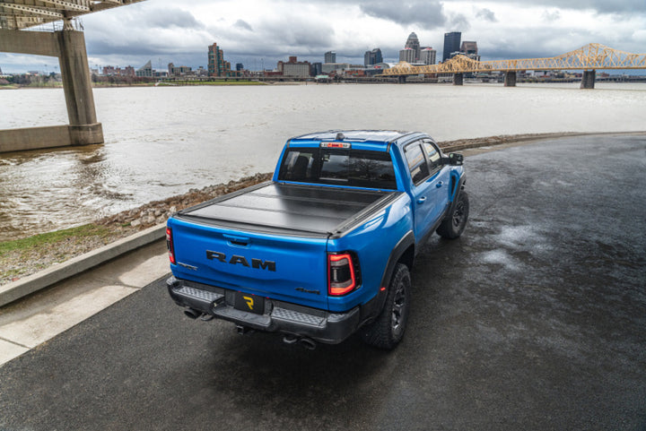 UnderCover 19-23 Ram 1500 (Does Not Fit Rambox) 5.7ft Bed w/ MFTG Ultra Flex Bed Cover - Bull Strap