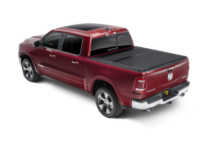 UnderCover 2019 Ram 1500 5.7ft Armor Flex Bed Cover - Black Textured - Bull Strap