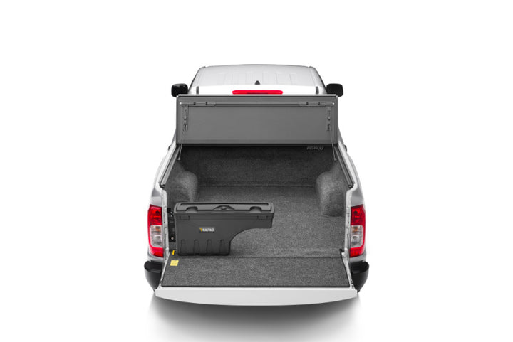 UnderCover 2022 Nissan Frontier Ext/Crew All Beds Drivers Side Swing Case - Black Smooth - Bull Strap
