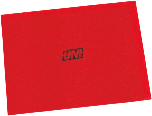Uni FIlter Red 12in x 16in x 3/8in 40 PPI Foam Sheets - Bull Strap