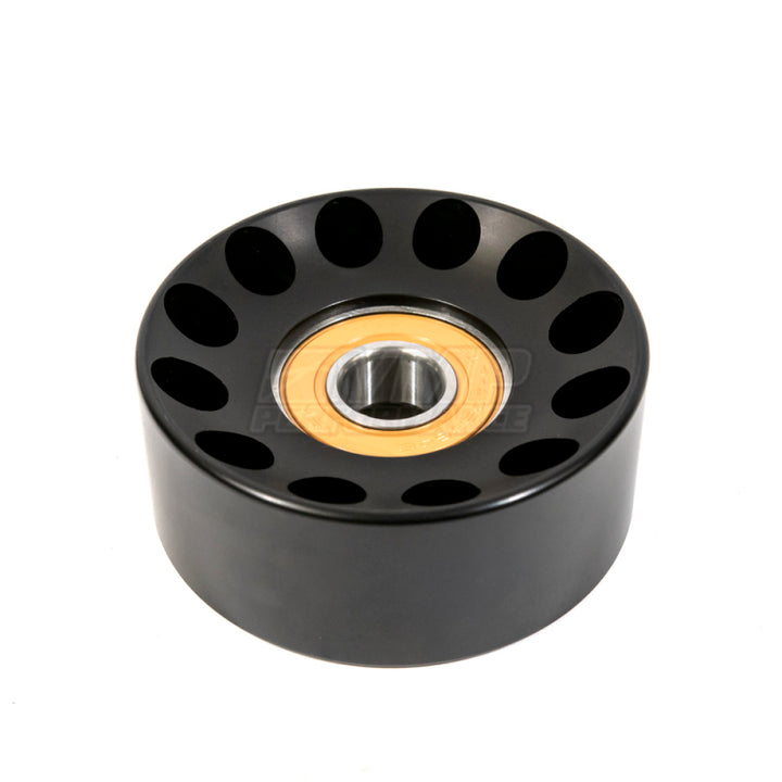 VMP Performance 90mm Heavy Duty Billet Aluminum Idler Pulley - 6/8/10Rib - Bull Strap