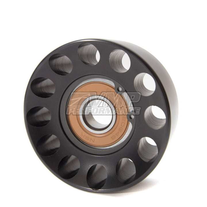 VMP Performance 90mm Heavy Duty Billet Aluminum Idler Pulley - 6/8/10Rib - Bull Strap