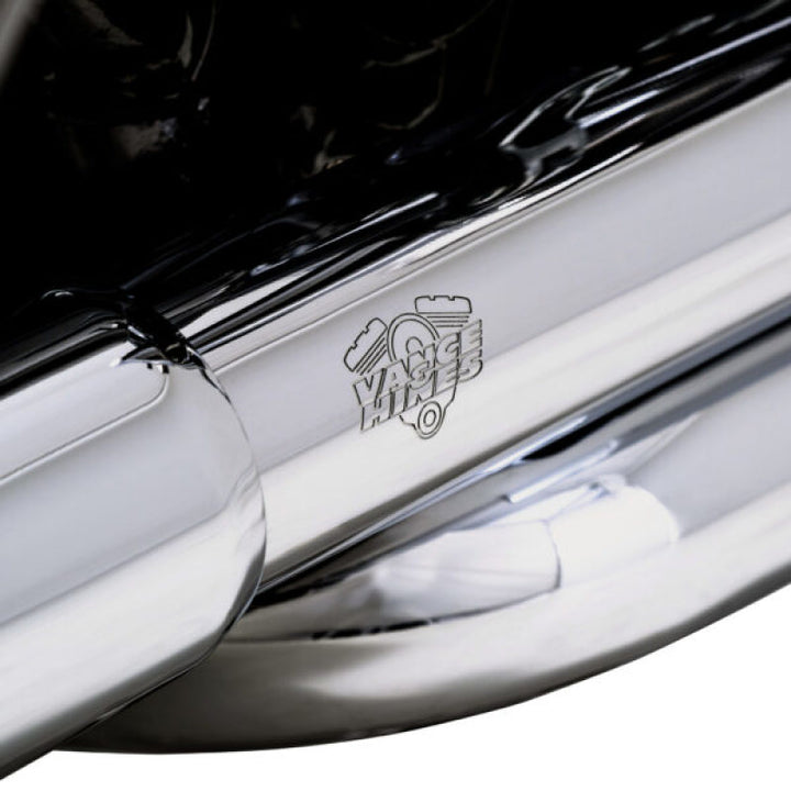 Vance & Hines HD Dresser Duals 17-22 HDr/Heatshield PCX Header Exhaust - Bull Strap