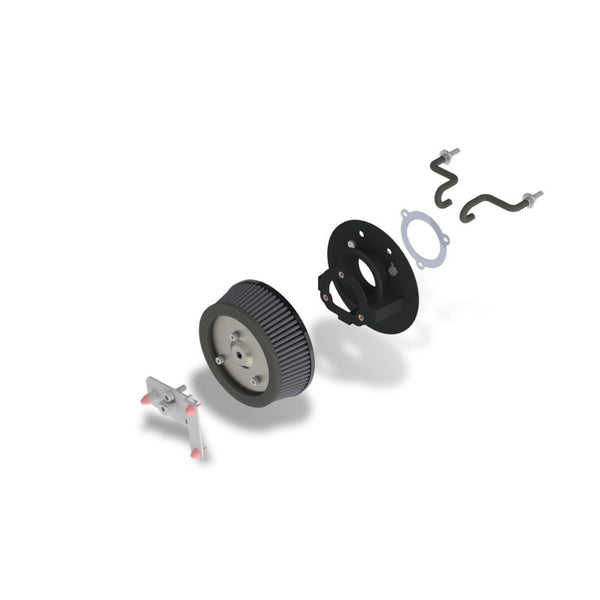 Vance & Hines HD Dresser/Triglide 14-16 VO2 Naked - Bull Strap