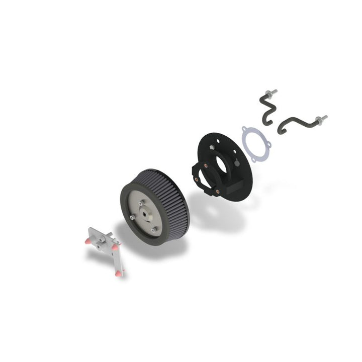 Vance & Hines HD Dresser/Triglide 14-16 VO2 Naked - Bull Strap