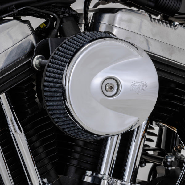 Vance & Hines HD Sportster 91-20 Stingray Intake Black - Bull Strap