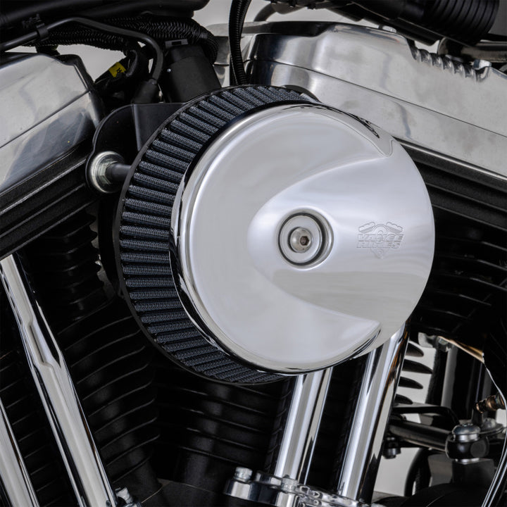 Vance & Hines HD Sportster 91-20 Stingray Intake Black - Bull Strap