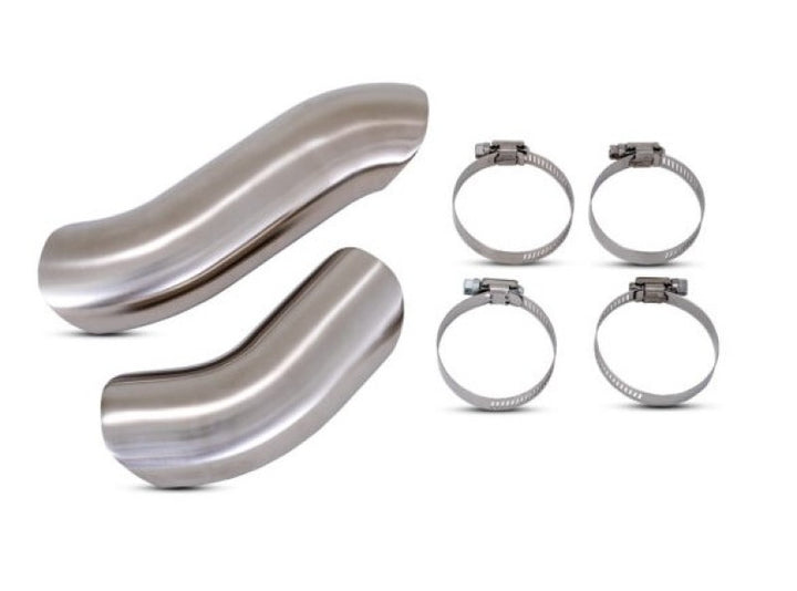 Vance & Hines HD Touring HO Rr Heatshield Kit Brshd - Bull Strap