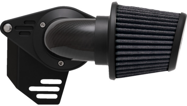 Vance & Hines HD Touring/Softail 17-21 Forged Carbon Falcon Air Intake - Bull Strap