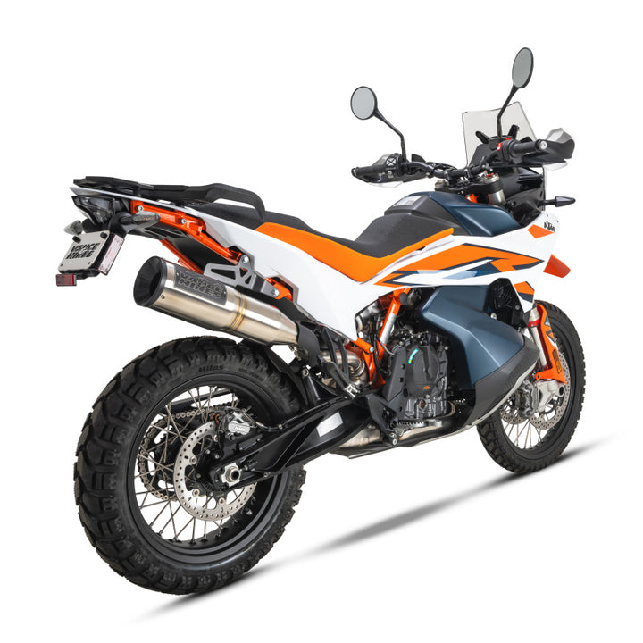 Vance & Hines KTM 790/890 Adventure / Husqvarna Norden 901 Adventure Hi-Output 450 Slip-on Exhaust - Bull Strap