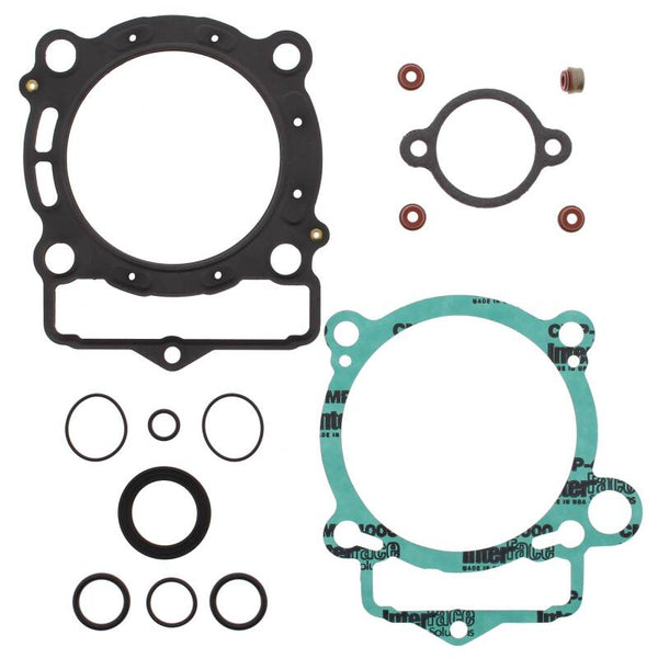 Vertex Pistons 12-16 350 EXC-F/11-15 350 SX-F/11-15 350 XC-F Top End Gasket Kit - Bull Strap