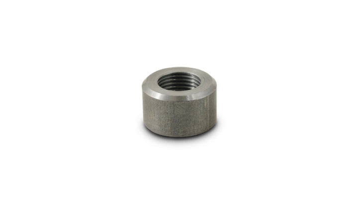 Vibrant 1/4in NPT Female Weld Bung (7/8in OD) - Mild Steel - Bull Strap
