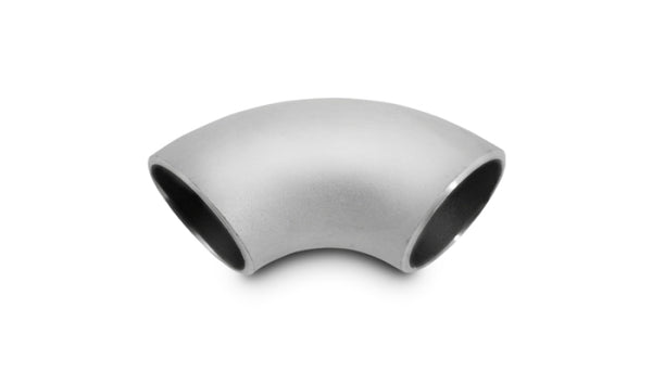 Vibrant 1.5in Nom. Schedule-10 T304 SS Long Radius 90 deg. Elbow - Bull Strap