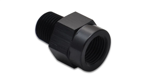 Vibrant 1/8in Male BSP to 1/8in Female NPT Adapter Fitting - Aluminum - Bull Strap