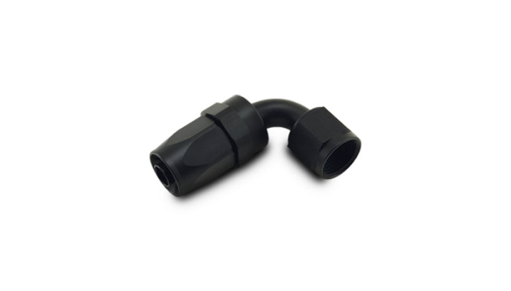 Vibrant -16AN 90 Degree Elbow Hose End Fitting - Bull Strap