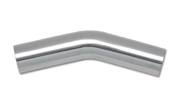 Vibrant 2.75in O.D. Universal Aluminum Tubing (30 degree Bend) - Polished - Bull Strap
