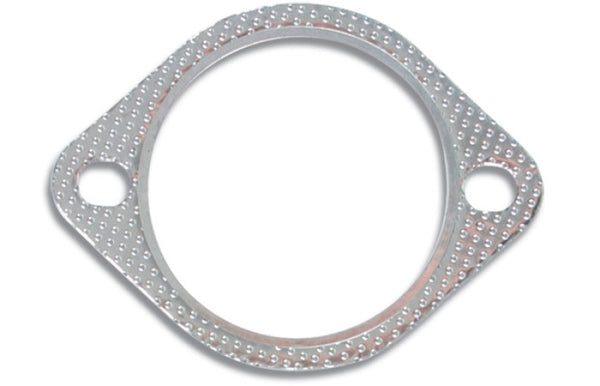 Vibrant 2-Bolt High Temperature Exhaust Gasket (2.25in I.D.) - Bull Strap
