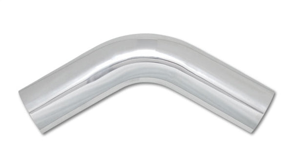 Vibrant 2in O.D. Universal Aluminum Tubing (60 degree Bend) - Polished - Bull Strap
