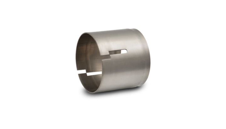 Vibrant 3.00in OD Gr 1 Titanium Slip Fit Sleeve - Bull Strap