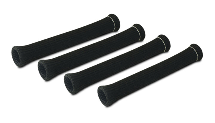 Vibrant 3/4in Dia Spark Plug Boot Insulator (4/Pack) Black color - Bull Strap
