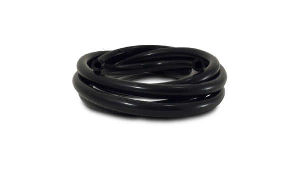 Vibrant 3/8 (9.5mm) I.D. x 10 ft. of Silicon Vacuum Hose - Black - Bull Strap