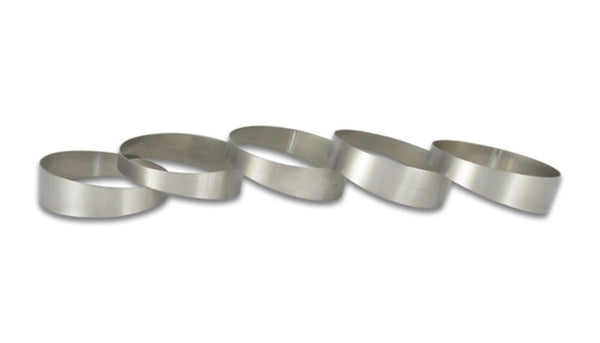 Vibrant 3in O.D. Titanium Pie Cuts - Set of 5 - Bull Strap