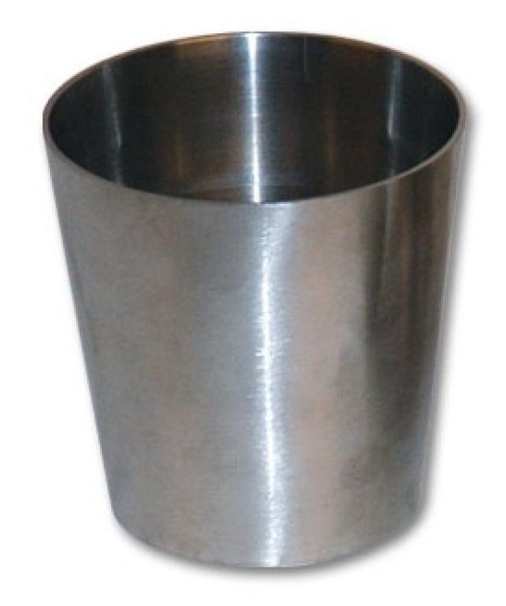 Vibrant 4.0in x 2.0in 304 Stainless Steel Straight Reducer - Bull Strap