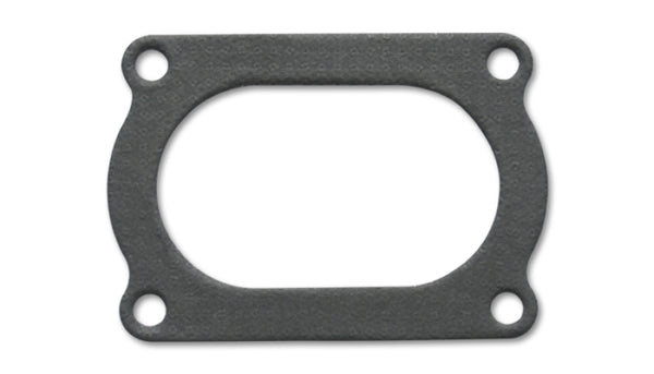 Vibrant 4 Bolt Flange Gasket for 3.5in O.D. Oval tubing (Matches #13176S) - Bull Strap