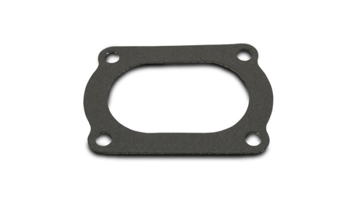 Vibrant 4 Bolt Flange Gasket for 3.5in O.D. Oval tubing (Matches #13176S) - Bull Strap