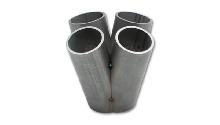 Vibrant 4 into 1 SS Turbo Mani Collector for All T4 in Flange 48mm Pipe OD 4.75in tall 78mmx64mm out - Bull Strap
