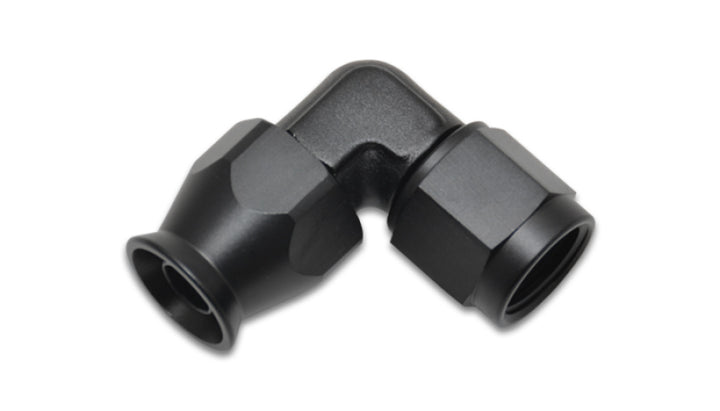 Vibrant -4AN Forged Aluminum Non Swivel Hose End for PTFE Lined Hose - Bull Strap