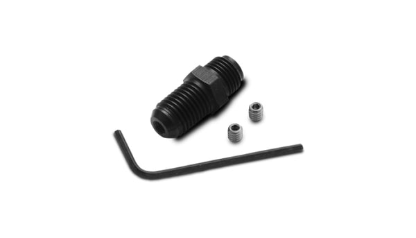 Vibrant -4AN to 1/8in NPT Oil Restrictor Fitting Kit - Bull Strap
