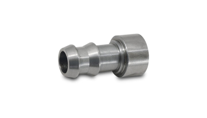 Vibrant 5/8in ID Hose Barbed Weld Bung - Mild Steel - Bull Strap