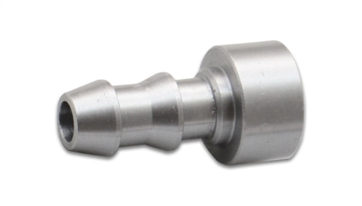 Vibrant 5/8in ID Hose Barbed Weld Bung - Mild Steel - Bull Strap