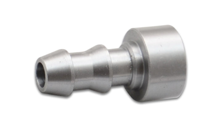 Vibrant 5/8in ID Hose Barbed Weld Bung - Mild Steel - Bull Strap