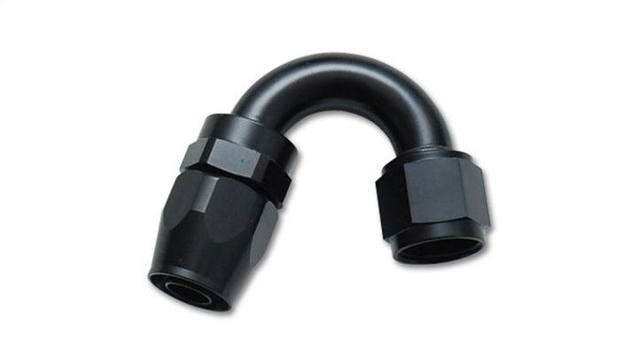 Vibrant -8AN 150 Degree Elbow Hose End Fitting - Bull Strap