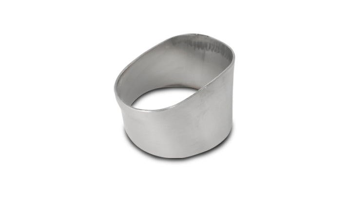 Vibrant 90mmx55mm Oval to 76mm Round Transition Adapter T304 SS for use with Part #1448 and #14480 - Bull Strap