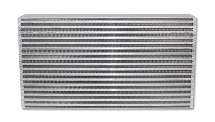 Vibrant Air-to-Air Intercooler Core Only (core size: 22in W x 11.8in H x 4.5in thick) - Bull Strap