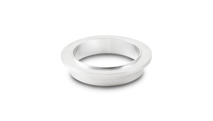 Vibrant Aluminum V-Band Flange for 3.5in OD Tubing - Male - Bull Strap