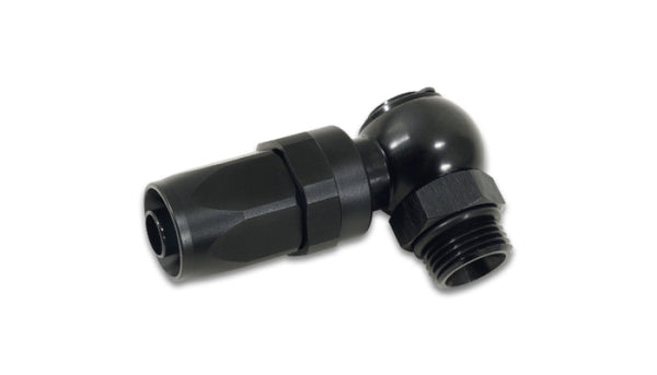 Vibrant Banjo to Rubber Hose End Assembly -16AN x -16AN Male - Bull Strap